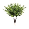 thumbnail image 2 of Artificial Eucalyptus Money Leaf Stems 12 Pack 12 Inch, Fake Green Plant for Home Wedding Decor, Plastic Dollar Eucalyptus Branches for Bouquet, Greenery Garland for Indoor Outdoor Party Arrangement, 2 of 7