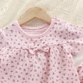 thumbnail image 4 of KPOPLK Relaxed Fit Pajamas Set Baby Girls Pattern Print Short Sleeve Two-piece Outfits Lightweight Cotton Sleepwear PJS Loungewear for 6 Months To 6 Years(4-5 Years,Pink), 4 of 5