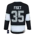 thumbnail image 1 of Stephane Fiset Autographed Los Angeles Kings Fanatics Throwback Jersey, 1 of 3