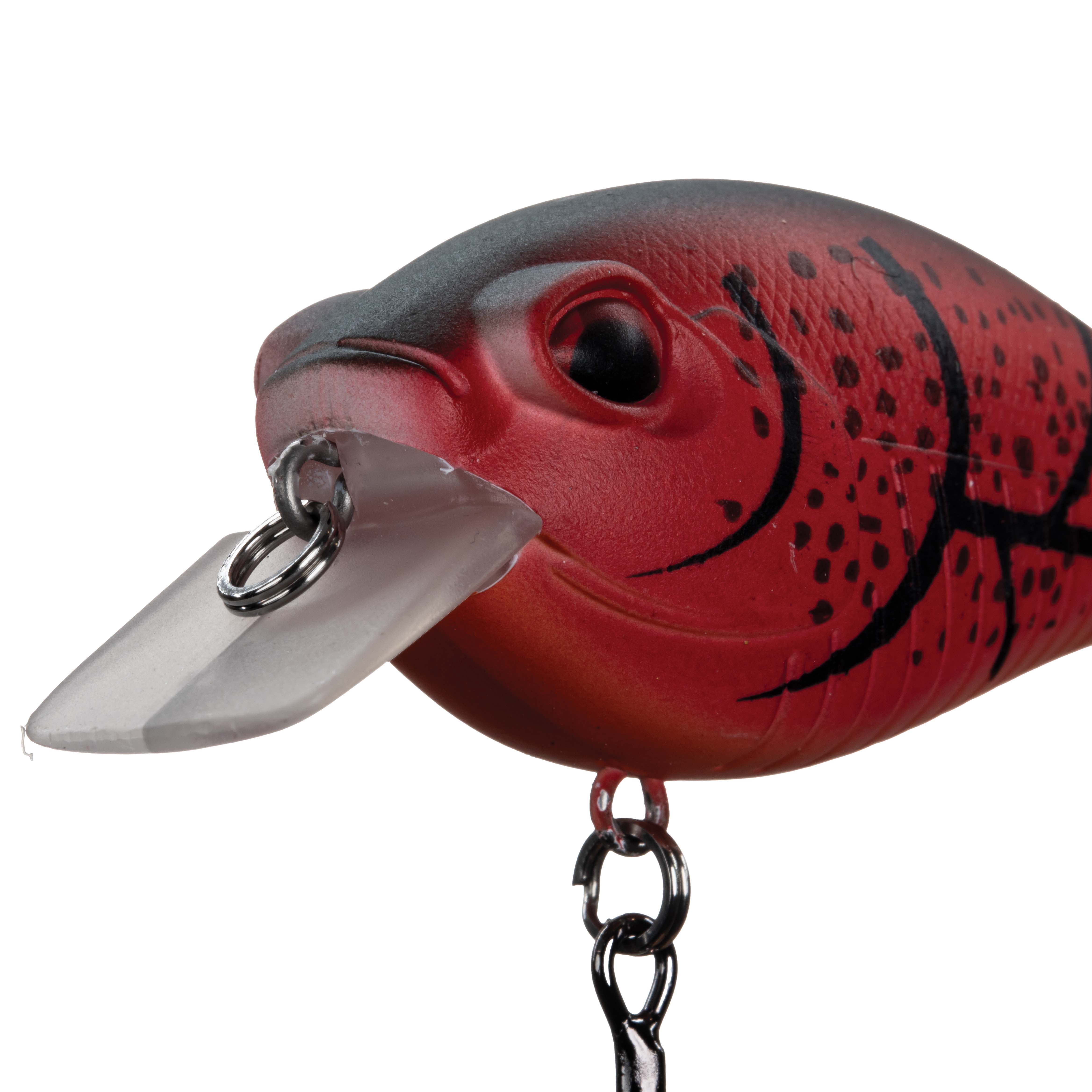 Ozark Trail Freshwater Squarebill Fishing Lure, Red Craw, 3/8 oz