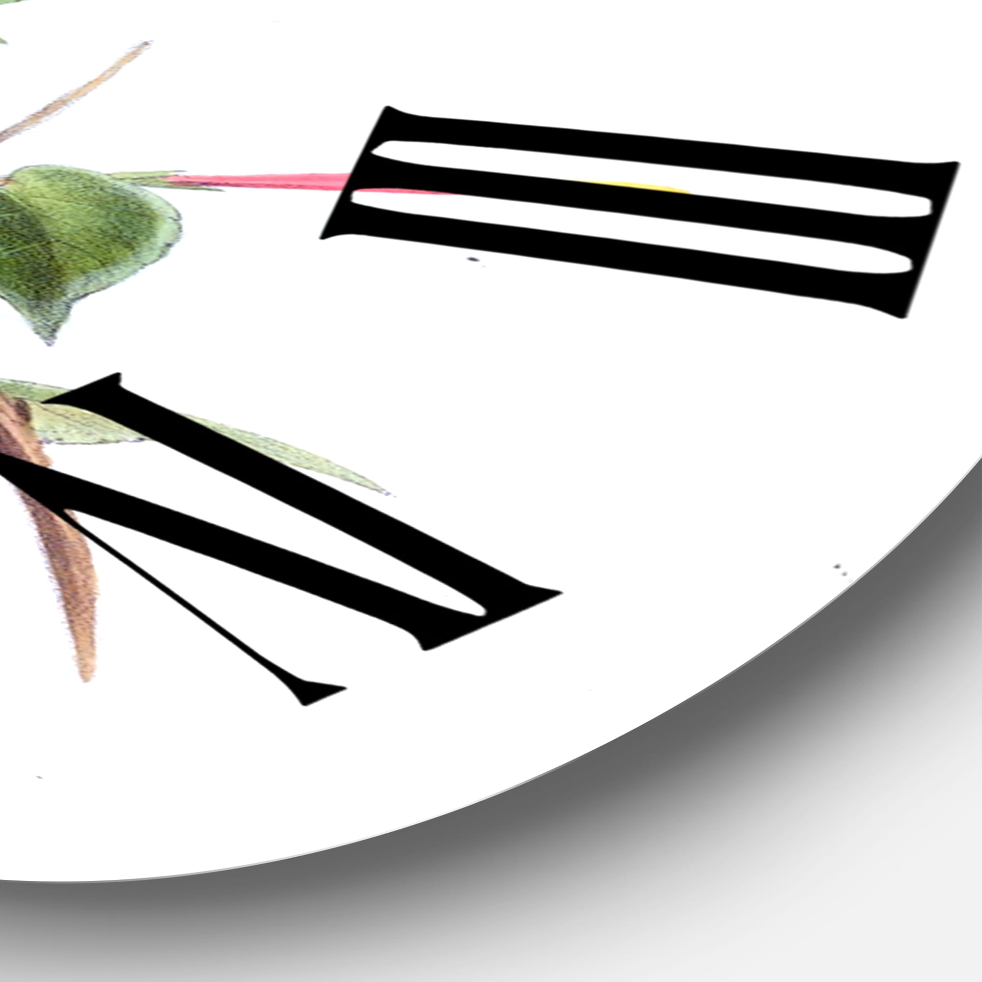 Designart 1 in Quartz Traditional Wall Clock