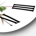 thumbnail image 3 of Designart 1 in Quartz Traditional Wall Clock, 3 of 5