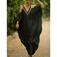 thumbnail image 2 of Kaftan Turc Imprimé pour Femmes Tenue de Plage Robe Maxi, 2 of 6