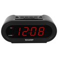 thumbnail image 1 of Reloj despertador SHARP Digital AccuSet Automatic Smart Black, 1 of 6