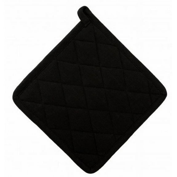 Mr. MJs Trading AG-40307S-2 Pot Holders, Black - Set of 2