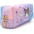 thumbnail image 2 of Estuche para lápices, estuche para cosméticos, bonito bolso de cosméticos de Anime, estuche para lápices de papelería de doble capa para estudiantes adolescentes, 2 of 3