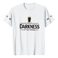 thumbnail image 4 of Youpwaven Men's Hello Darkness My Old Friend T-Shirts Short Sleeve St. Patrick's Day Top, 4 of 5