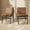 Brown, variant on Odelia Dining Chair Set of 2, Outdoor Beige