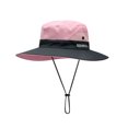 thumbnail image 1 of Summer Kids Sun Hat Wide UV Protection Bucket Cap Outdoor Foldable Fishing Cap, 1 of 3