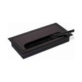 thumbnail image 2 of 2 Pcs Rectangular Cable Grommet Cover Wire 80x 280mm for Flush on Desk Table Furniture, 2 of 3