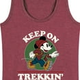 thumbnail image 3 of Mickey & Friends - Keep On Trekkin - Women's Racerback Tank Top, 3 of 5