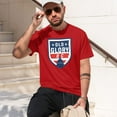 thumbnail image 3 of Old Glory Dc T-Shirt Casual Tee Shirts For Men, 3 of 6