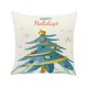 thumbnail image 3 of Fundas de Cojines navideños 45x45cm Papá Noel Pino Muñeco de Nieve Fundas de Almohada de Temporada Lino Feliz Navidad Cojines para sofá Festivo de Invierno Regalo navideño Doble Cara 4 Piezas, 3 of 5