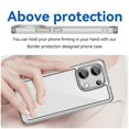 thumbnail image 5 of WANLONFENG MF Series for Xiaomi Redmi Note 13 4G Case TPU Acrylic Clear Phone Cover with Tempered Gl, 5 of 5