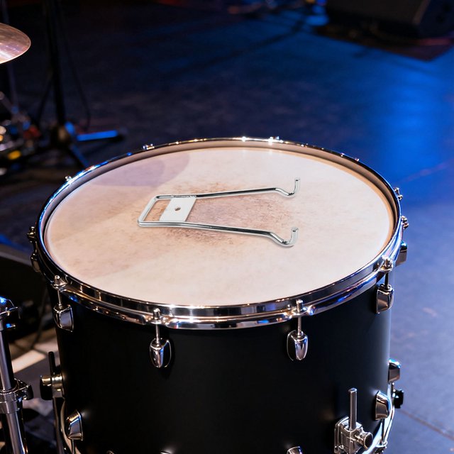 BESTYASH Abrazadera De Montaje Para Batería En Aleación Plateada Con Rotación Doble Para Accesorios De Percusión