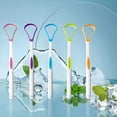 thumbnail image 2 of ACDANC 5Pcs/10Pcs Tongue Scraper Cleaner for Adult & Kids,Plastic Tongue Brush Oral Care Scrapers Kits for Fresh Breath Mouth Health Cleaning Accessory, 2 of 4