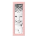 thumbnail image 2 of ArtToFrames 6" x 21" Pink Picture Frame, 6x21 inch Pink Wood Poster Frame (WOM-4120),  Pack, 2 of 7