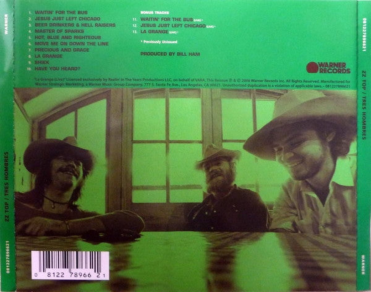 ZZ Top - Tres Hombres - Music &amp; Performance - CD