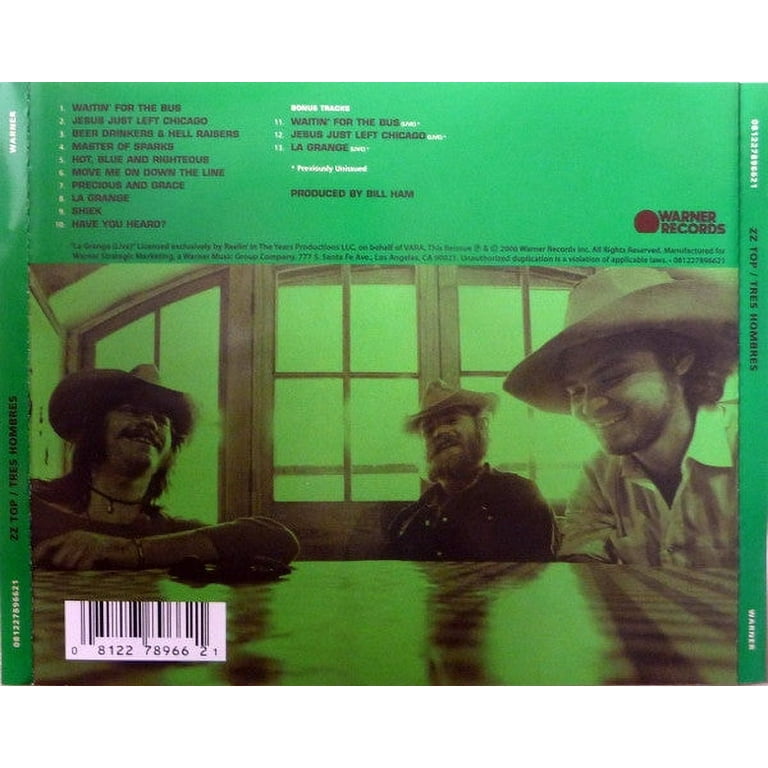 ZZ Top - Tres Hombres - Music & Performance - CD - Walmart.com