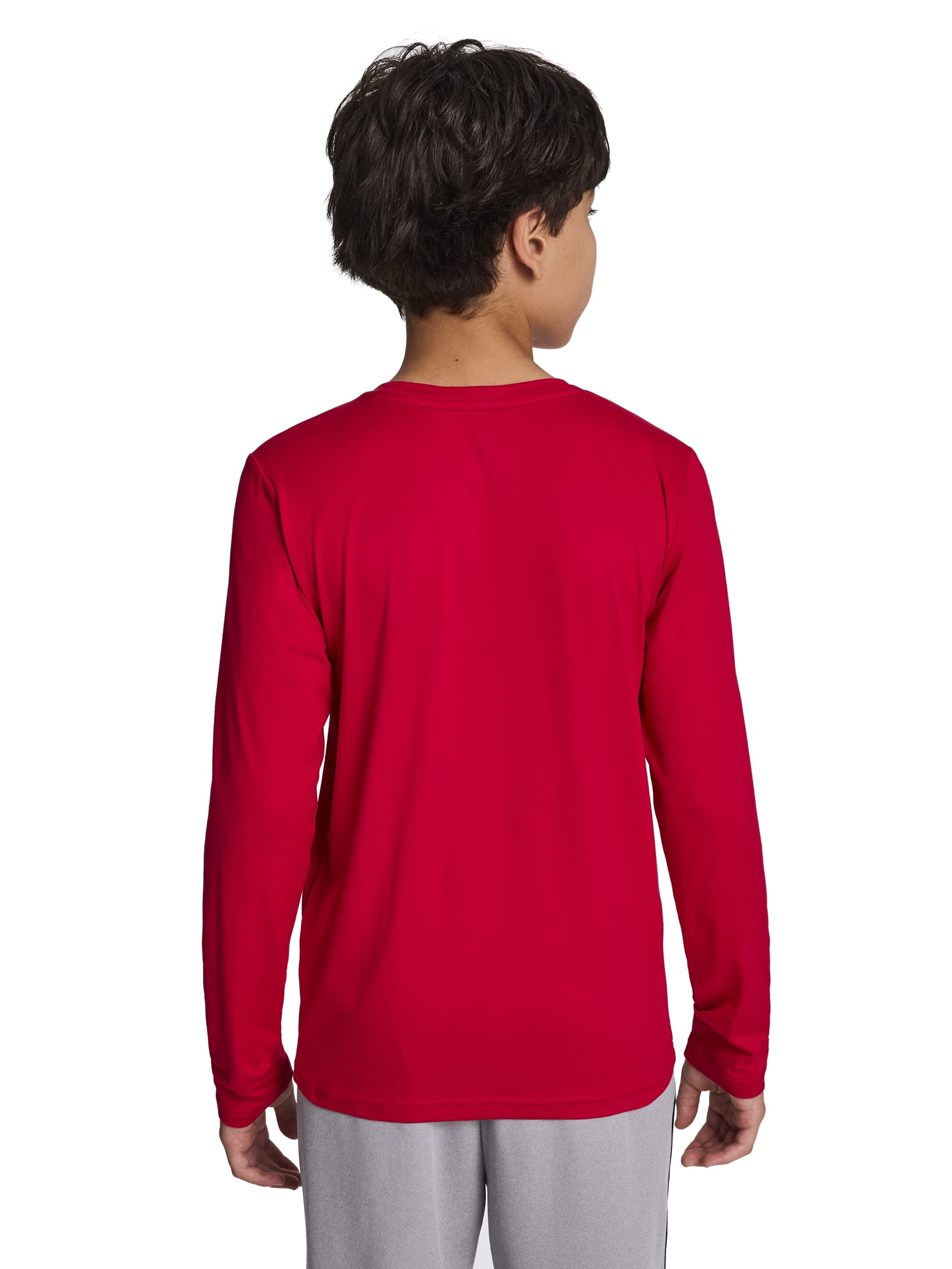Reebok Boy's Legacy Performance Long Sleeve Core T-Shirt, Sizes 4-18