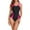 Hot Pink, variant on Bathing Suit for Women,Sexy One Piece Swimsuit for Women,Women's New Fashion Splicing Swimsuit Sexy Casual Bikini Piece Swimsuit