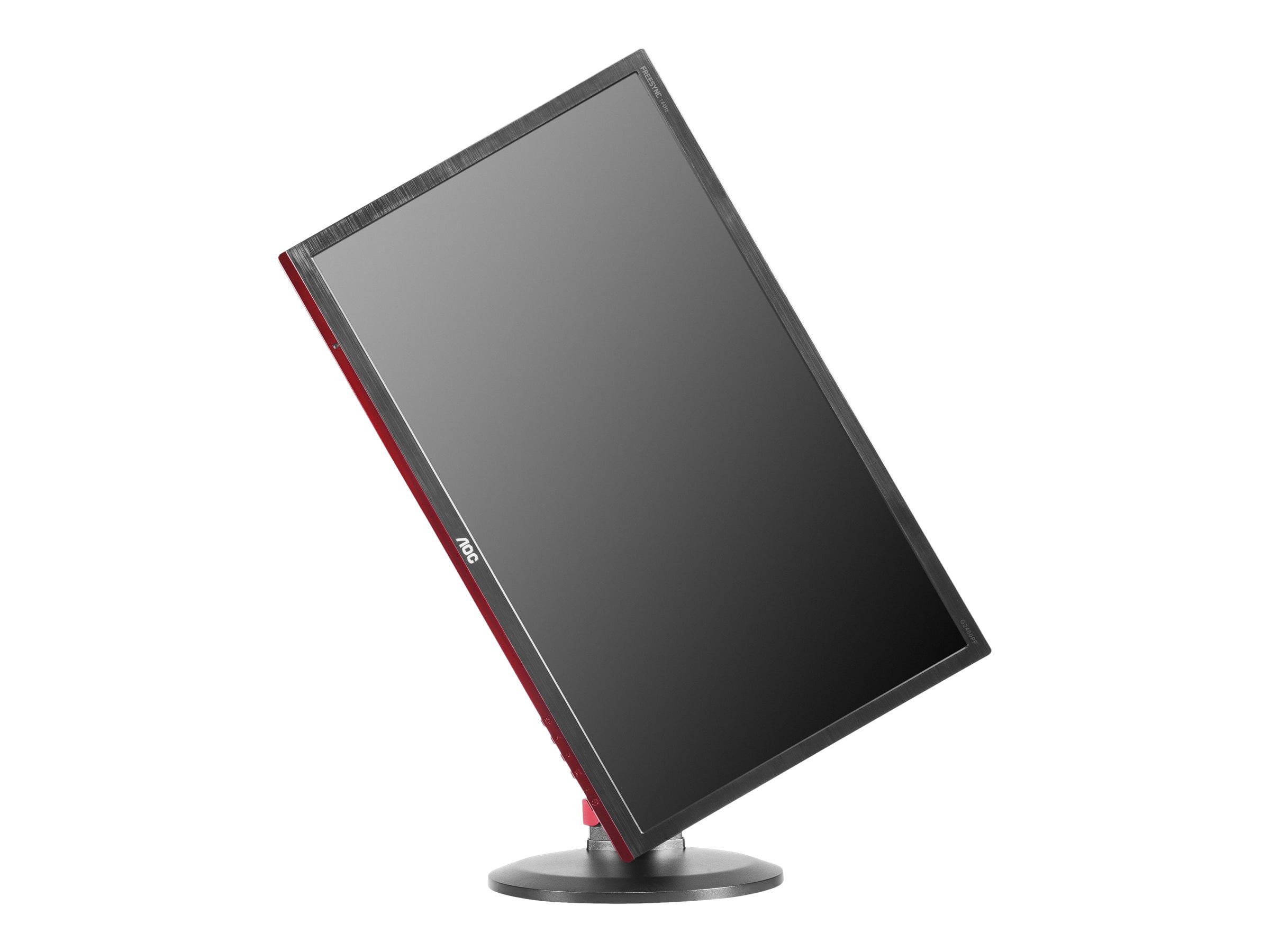 Aoc Gamer Hero G2460pf Led Monitor 24 19 X 1080 Full Hd 1080p 144 Hz Tn 350 Cd M 1 Ms Hdmi Dvi Displayport Vga Speakers Black Red Accents Walmart Com Walmart Com