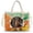 3D Dachshund Dog, variant on Leopard Print Print PVC Tote Bag for Women Clear Lightweight Shoulder Handbag with Zipper Closure Shopper Weekender for Daily Commute and Summer Vacation