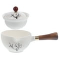 thumbnail image 3 of Eease Japanese Tea Set with Infuser and Wooden Handle, 3 of 8