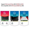 thumbnail image 2 of 10PCS NVMe PCIe M.2 M Key M2 Tarjeta Adaptadora SSD para A1465 A1466 para Pro A1398 A1502 Tarjeta de ExpansióN, 2 of 5