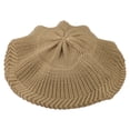 thumbnail image 2 of Big Size Cotton Rasta Tam Beret - Khaki XL-3XL, 2 of 5