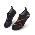 thumbnail image 4 of Men and Women a Slip On Barefoot Quick-Dry Beach Aqua Yoga Water Shoes (Shooting Star/Black, 7.5-8.5 Women/6.5-7.5 Men), 4 of 8