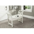 thumbnail image 2 of Ashley Furniture Signature Design - Heron Ridge Storage Accent Bench - Antique White Finish - Hinged Seat, 2 of 2