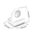 thumbnail image 3 of Estbridge Support de Charge en Silicone Station de Charge pour Google Pixel Watch 2 (Noir), 3 of 9