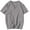 Dark Gray, variant on T Shirts for Man Beach Short Sleeved Casual Solid Color Top,Sizes M-3XL