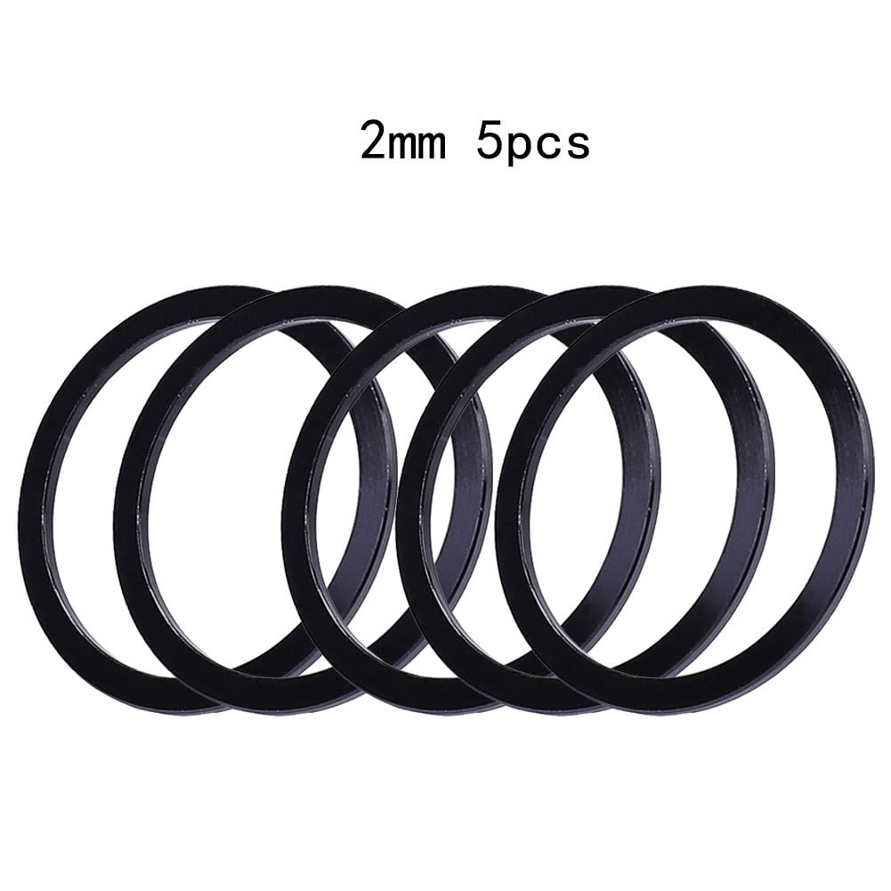 Leke 5pcs Aluminium Alloy Cassette Flywheel Hub Spacer Bicycle Bottom