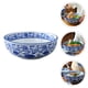 thumbnail image 2 of EeaseMX 1 cuenco de cerámica de estilo chino de porcelana azul y blanca para uso doméstico., 2 of 8