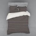 thumbnail image 2 of Ambesonne Abstract Bedding Set 3 Pcs, Polka Dots Forming, Twin, Taupe and Multicolor, 2 of 3