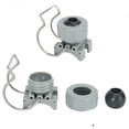 thumbnail image 2 of CaraMart 1/4 Inch Adjustable Ball Clip Nozzle 4Pcs for Fan or Cone Spray in Irrigation, 2 of 9