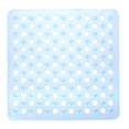 thumbnail image 2 of Sarapandan Non Slip Doormat Bathroom Bathtub Floor Mat Carpet with Rubber Suction Cup (Blue), 2 of 7
