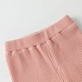 thumbnail image 5 of Diufon Baby Boys Girls Pants Knitted Cotton Elastic Waist Long Bottoms Solid Color Warm Trousers with Pockets, 5 of 5