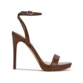thumbnail image 2 of Nine West Loola Women's High Heel Sandals Color: Maple Tatent Size: 6, 2 of 3