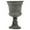 Grey, variant on Classic Garden Urn Planter for Outdoor Plants Grey Vintage Flower Pot 12.5X20CM