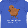 thumbnail image 4 of Inktastic I am an Adorable Ball of Fluff- cute kiwi bird Boys or Girls Toddler T-Shirt, 4 of 5