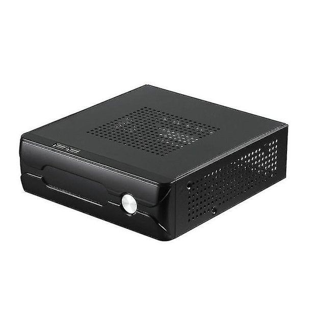 Desktop Gaming Htpc Host Enclosure Home 2.0 Usb Mini Itx Computer Case Chasis práctico