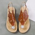 thumbnail image 4 of Chanclas diarias de verano Ocio Playa Hueco Zapatillas planas para mujer Wmkox8yii  nm4824, 4 of 6