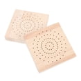 thumbnail image 3 of Minkissy 2pcs Pottery Sculpture Tools Plugboard Khaki for Artists Organizing in DIY Projects, 3 of 6