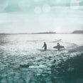 thumbnail image 2 of Wilson, Kali 26x26 Gold Ornate Wood Framed with Double Matting Museum Art Print Titled - Pacific Surfer, 2 of 4