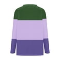 thumbnail image 5 of Agkizg Womens Fall Clothing Plus Size Womens Tops Long Sleeve Blouses Solid Color V-Neck Long Sleeve Pullover T-Shirt with Pocket for Daily Fall Winter Outfits XXXXL, 5 of 5