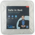 Dr. Oz Good Life Safe in Bed WHITE Waterproof Mattress Pad, Queen