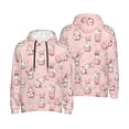 thumbnail image 6 of Bingfone Easter Rabbit Men's Drawstring Hoodie Long Sleeve Pocket Sweatshirts-XX-Large, 6 of 6